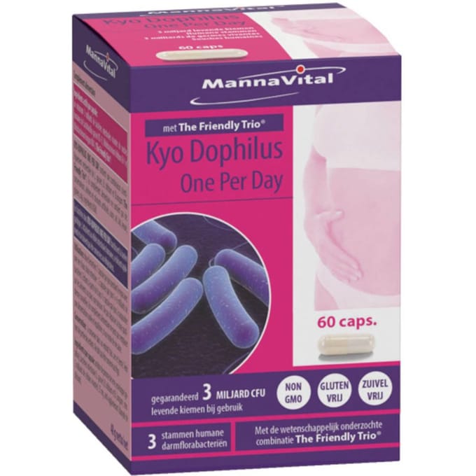 MannaVital Kyo Dophilus - 60 capsules - Pre-/biotica supplementen