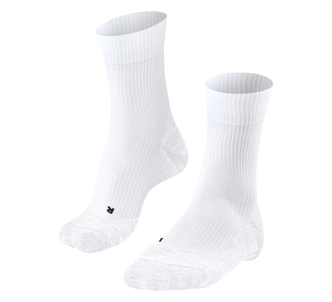 FALKE TE4 anti-blaar katoen functioneel materiaal tennissokken heren wit - maat 42-43