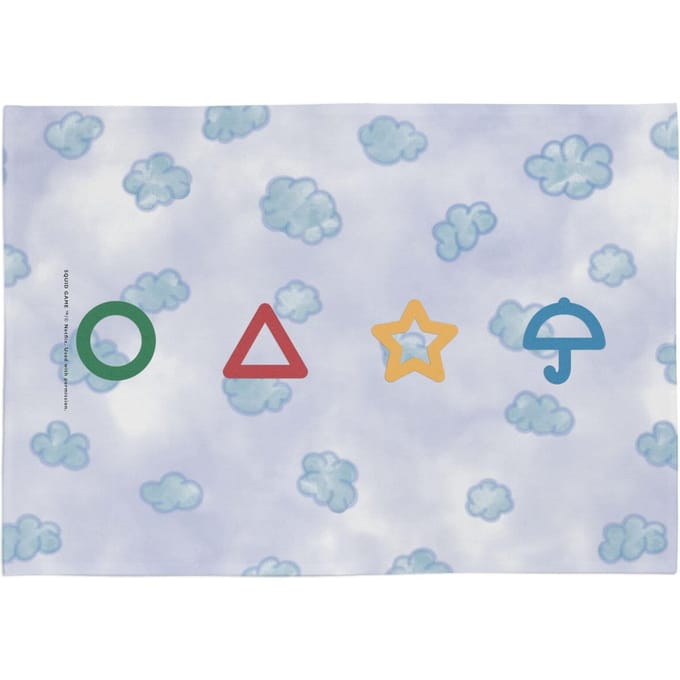 Squid Game Honeycomb Shapes Tea Towel