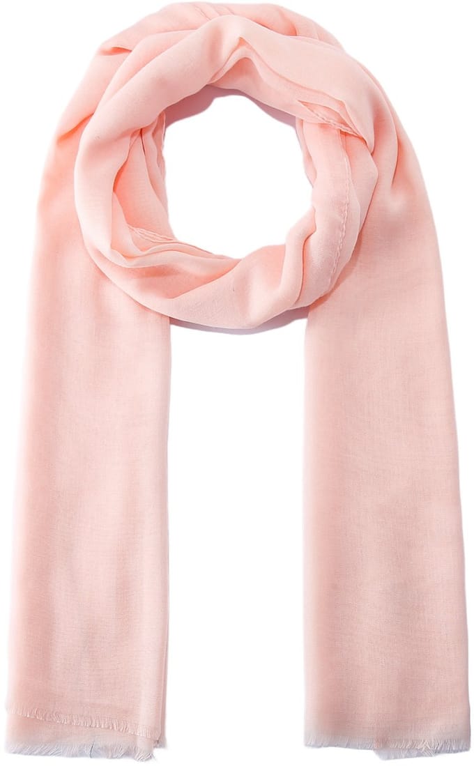 Emilie scarves - sjaal - roze - basic sjaal - omslagdoek - lang - 200X90CM - viscose