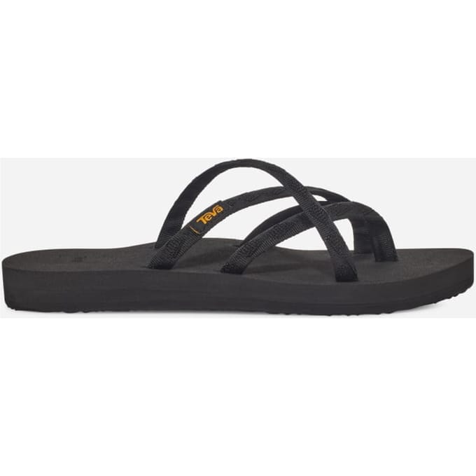 Teva Olowahu-teenslipper Sandalen in Mix B Black On Black voor Dames, Maat 38