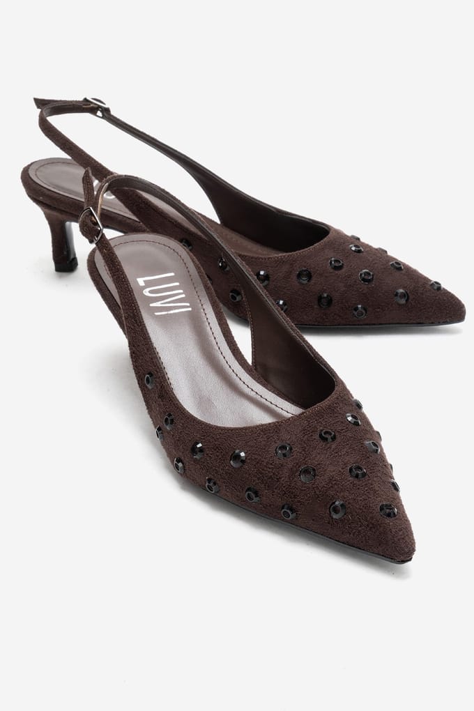 Lorex Verfraaide Stiletto Slingback Pump