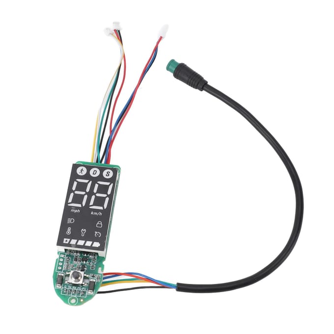 Elektrische Scooter Circuit Board ABS Waterdicht Elektrische Scooter Dashboard Circuit Board Vervanging black