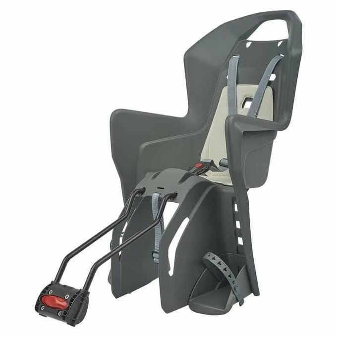 Polisport Move Koolah 29 Achterzitje Voor Kinderfiets Grijs Max 22 kg Jongen