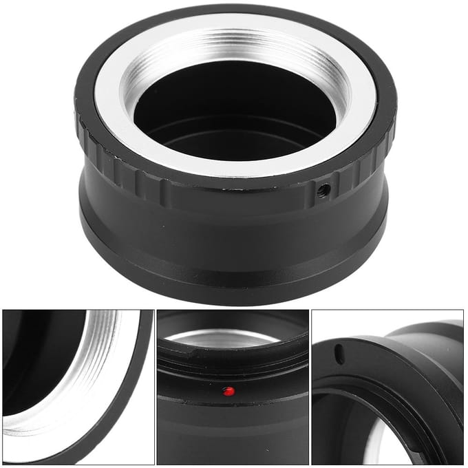 Bague Adaptatrice M42-NEX pour Objectif M42 vers Boîtier d'Appareil Photo Sony NEX gray