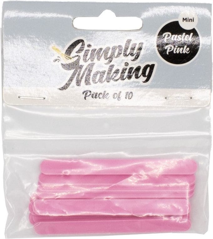 Simply Making Cakesicle Sticks Mini Pastelroze pk/10