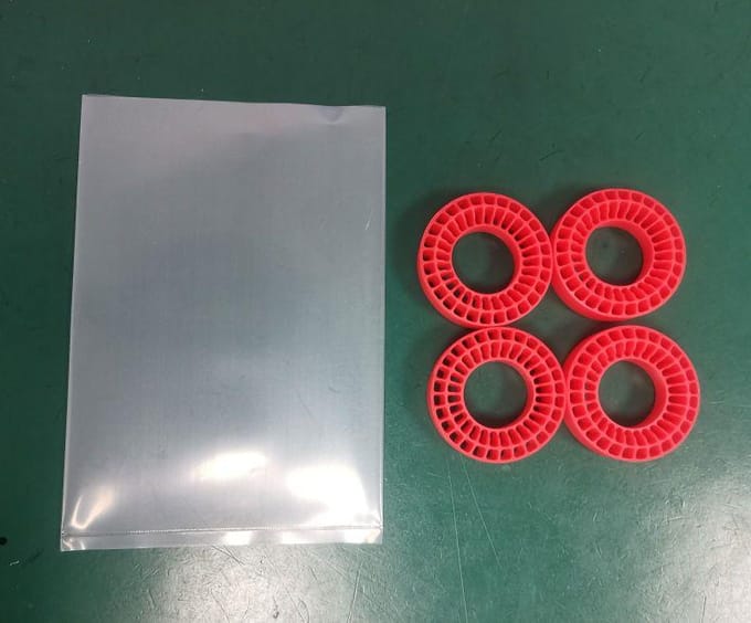 4 Pièces Inserts en Silicone Adaptés pour Pneus de Roue 1.0  Accessoires Crawler Télécommandé, Vert vert
