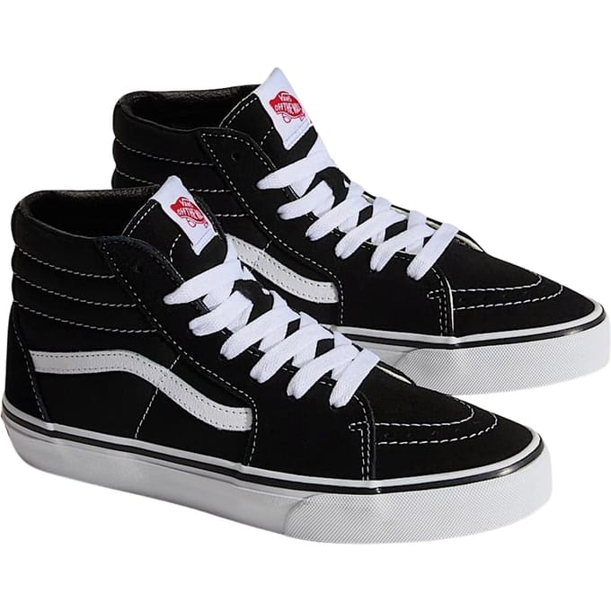 Vans SK8-Hi Kindersneakers - Zwart - Maat 36 - Mesh/Synthetisch
