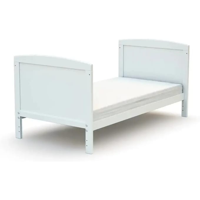 AT4 - Omvormbaar kinderbed LUNA in hout Wit 70 x 140 cm