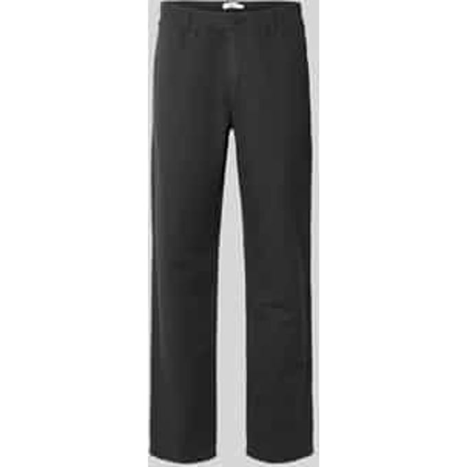 relaxed fit chino van mix van katoen en linnen model 'FILIP RELAXED'