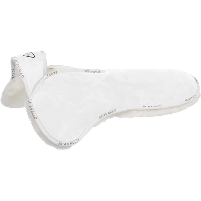 Zadelpad voor paard van suede Acavallo MF-S WFS Classic