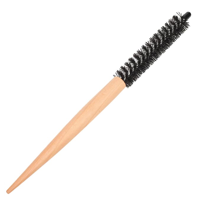 Kleine ronde haarborstel Kapperskam Haarkrulborstel Make-upkam Plaagborstel 20# beige
