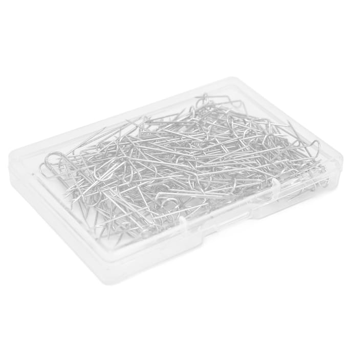 200 Stuks Vorkpinnen U-vormig Roestvrij Staal Stevig Duurzaam Brede Toepassing Naaien U-pinnen 23mm 23mm gray