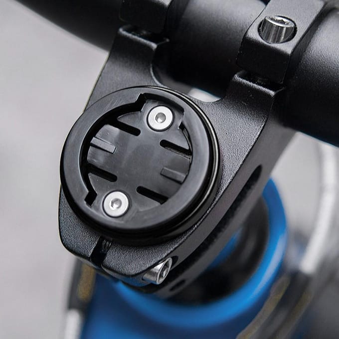 Fiets Stuurpen Topkap Mount Houder voor Computer Stopwatch (voor Garmin) gray
