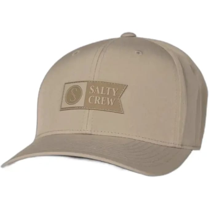 Salty Crew Apex Flexfit 6 Panel Cap bruin
