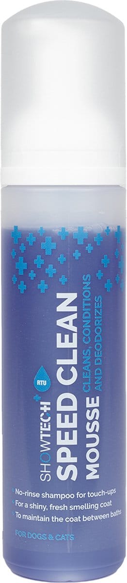 ShowTech+ Speed clean Mousse 200ml - Voor Hond en Kat - Klaar om te gebruiken