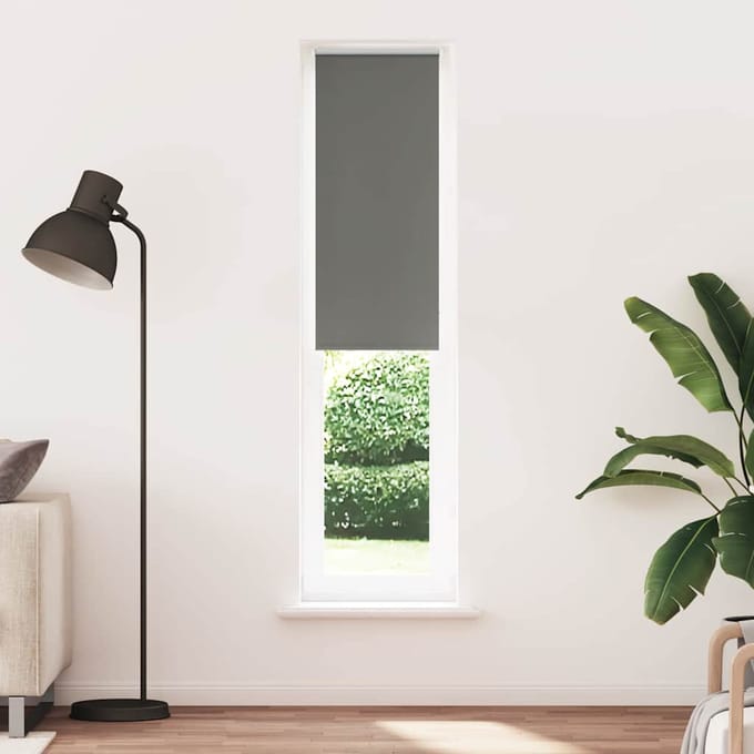 vidaXL - Rolgordijn - verduisterend - 80x150 - cm - stofbreedte - 75,7cm - polyester
