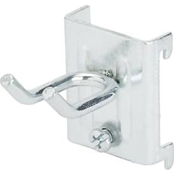 Dubbele haak, breed, L 55 x Ø 5 mm