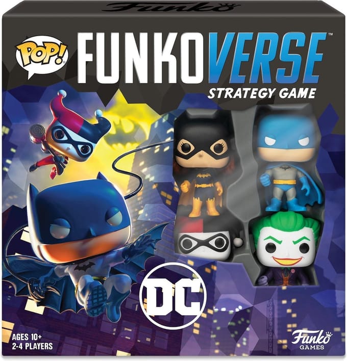 Funkoverse Strategy Game DC Comics 100 Base Set