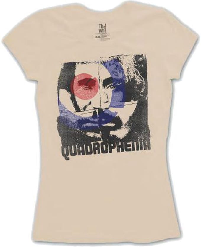 The Who - Four Square Dames T-shirt - M - Creme