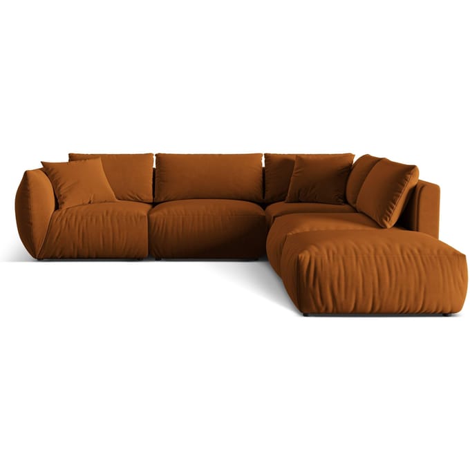 Hoekbank Christ 4-zits links velvet | Micadoni
