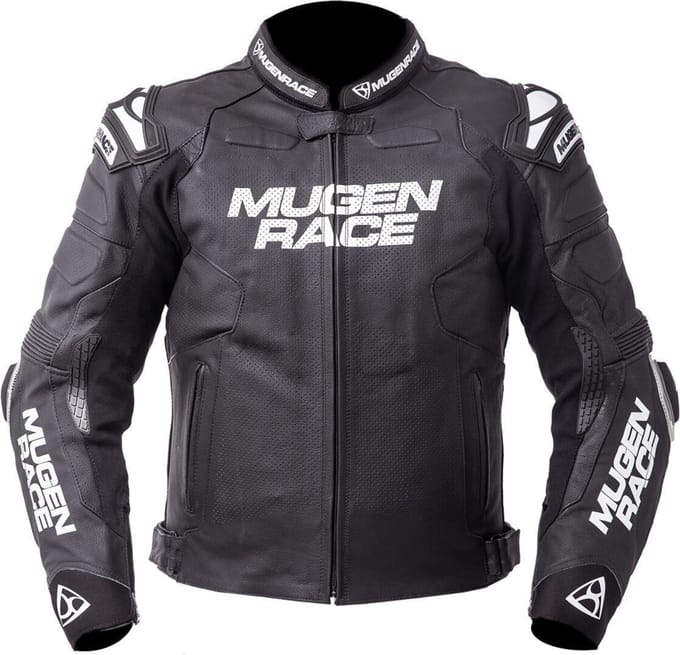 MUGENRACE Mry Zwarte Leren Jas - Jas