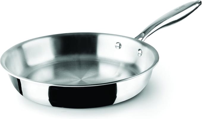 Drielaagse Koekenpan RVS 32 cm Geschikt voor Inductie