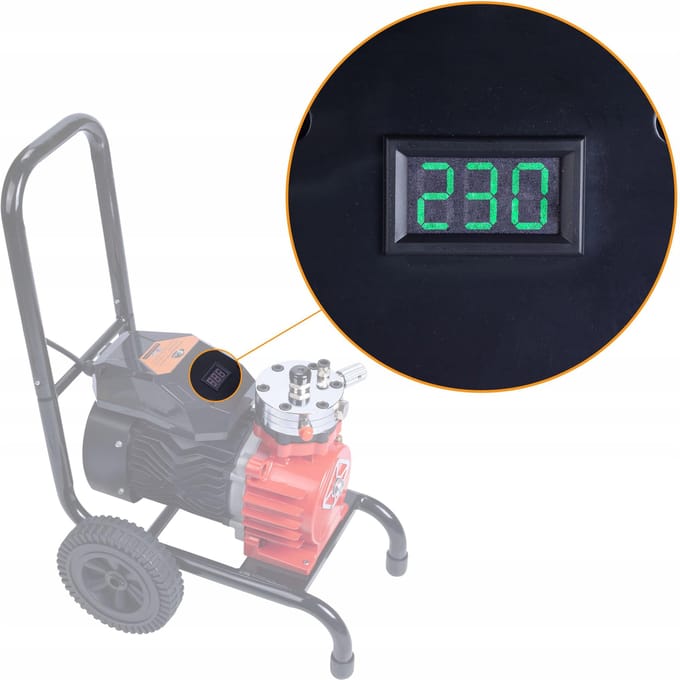 Rosfix LCD-Display RSS05 3500W - Spanningweergave Precisie - Digitaal LCD, Fabrieksslot