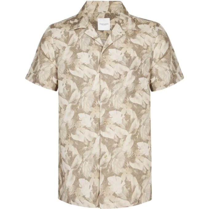 Profuomo Casual shirt met korte mouwen