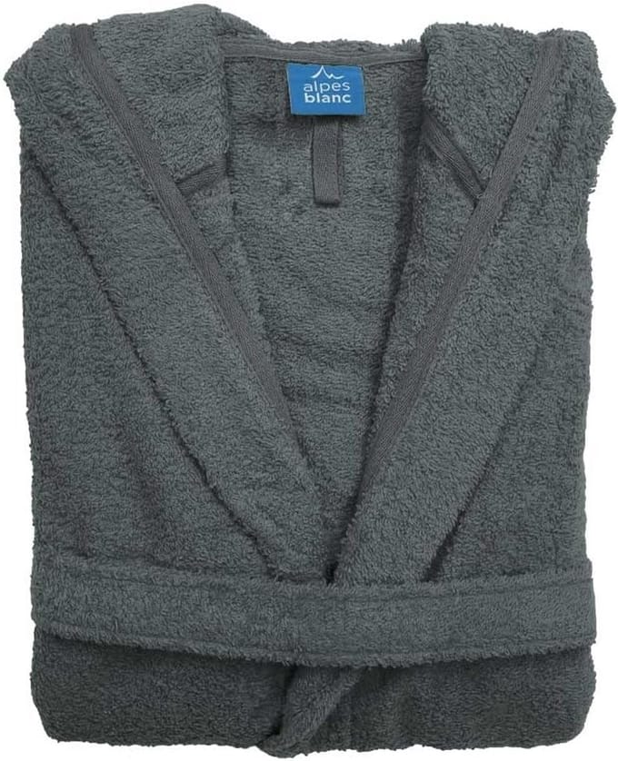 Unisex Badjas met Capuchon van 100% Katoen - Ultra Absorberend Badstof
