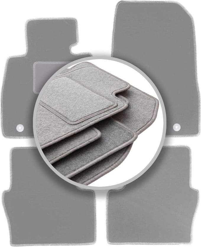 Grijze automatten voor: Mazda 2 IV hatchback (2014-)