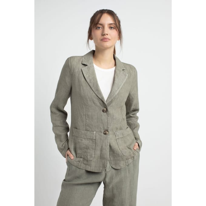 Josephine & Co Jorrit Blazer Light Olive Größe: 36 | Blazer Outlet | Damen | Grün