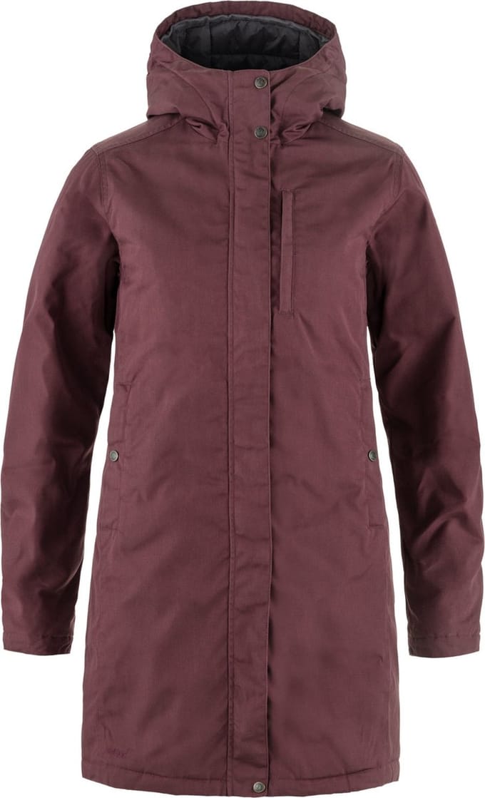 Fjällräven Kiruna Padded Parka - Dames Parka - Port
