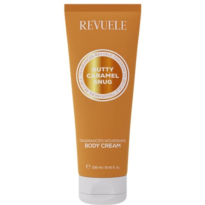 Revuele Fragranced Nourishing Body Cream Nutty Caramel Snug 250 ml