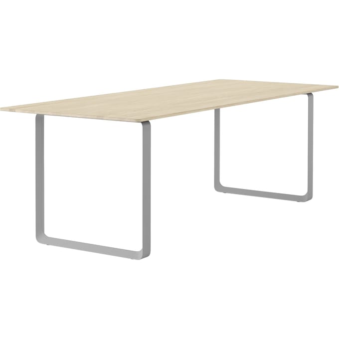Muuto - 70/70 tafel - eiken - lichtgrijs - XL - beige