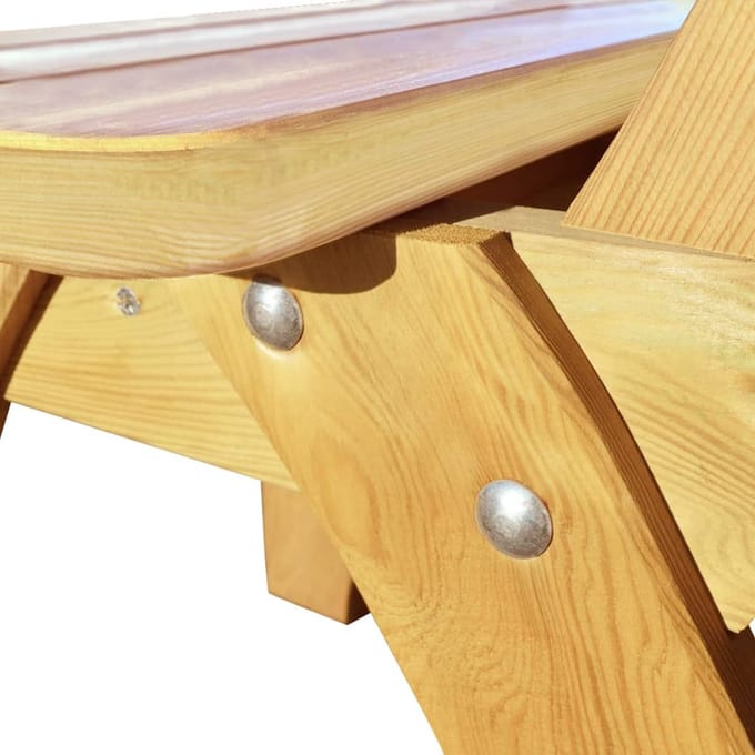 vidaXL - Tuinstoelen - 2 - st - geïmpregneerd - grenenhout