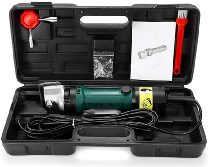 Elektrische Schapenschaar - Woltrimmer Vee - Dieren Scheren - Laag Trillen - 690W Vermogen - Niet gespecificeerd