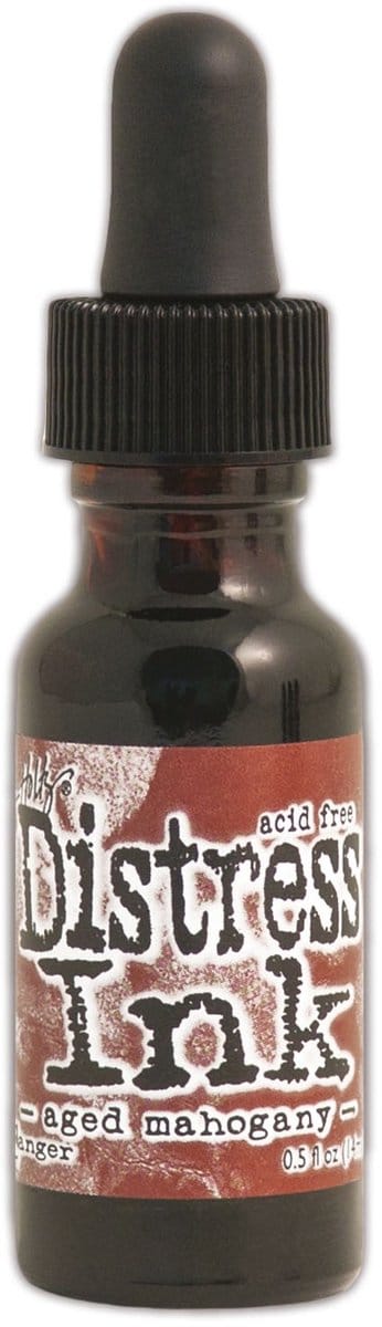 Ranger Distress Re- Inker 14 ml - aged mahogany TIM21520