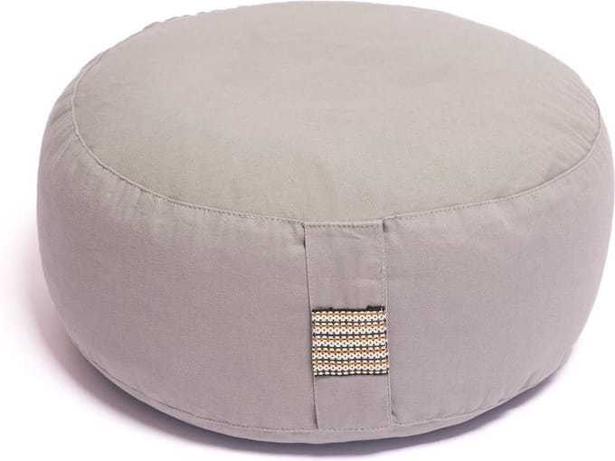 Meditatiekussen rond taupe – Yogi & Yogini