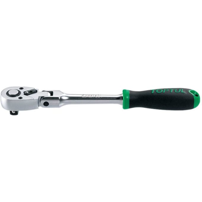 Toptul Ratelsleutel 3/8" (10mm) 72 Tanden, 277mm Lang