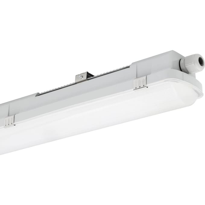 Sylvania LED-plafondlamp RESISTO, lichtgrijs, 150 cm, 56 W, 840 IP66