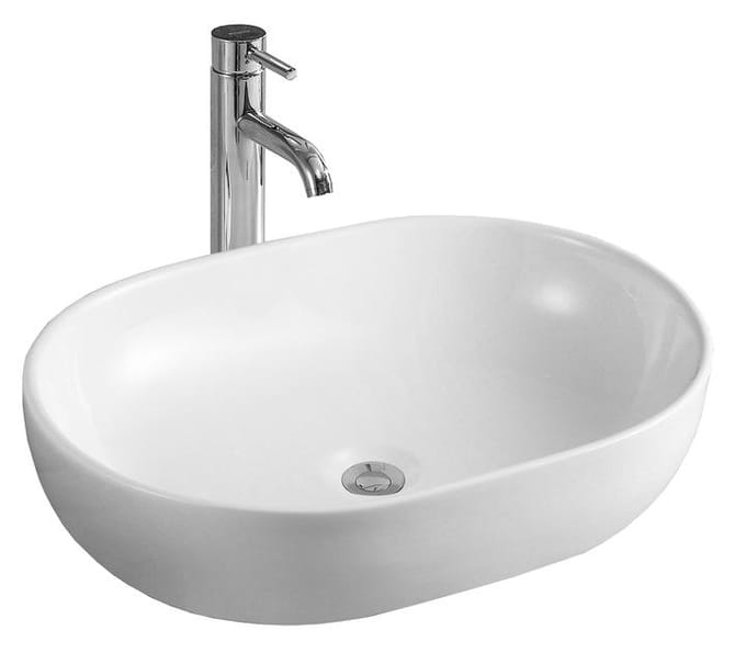 Mexen Viki opbouw wastafel 59 x 40 cm, wit - 21056000