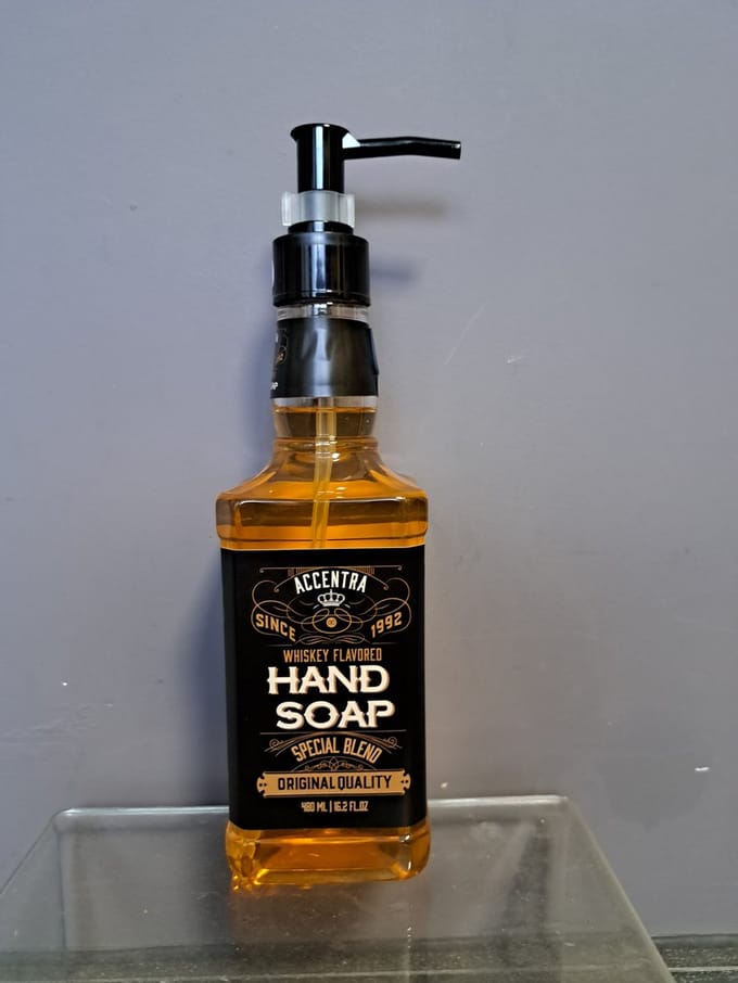 mannen geschenk - grappig - leuk - handzeep special blend - kerst - verjaardag - vader dag