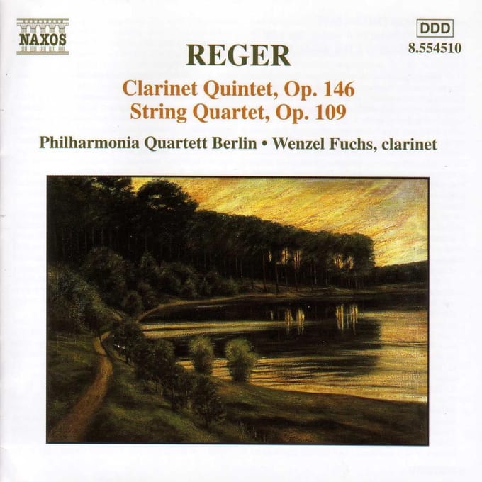 Philharmonia Quartett Berlin - Reger: Clarinet Quintet | String Quartet (CD)