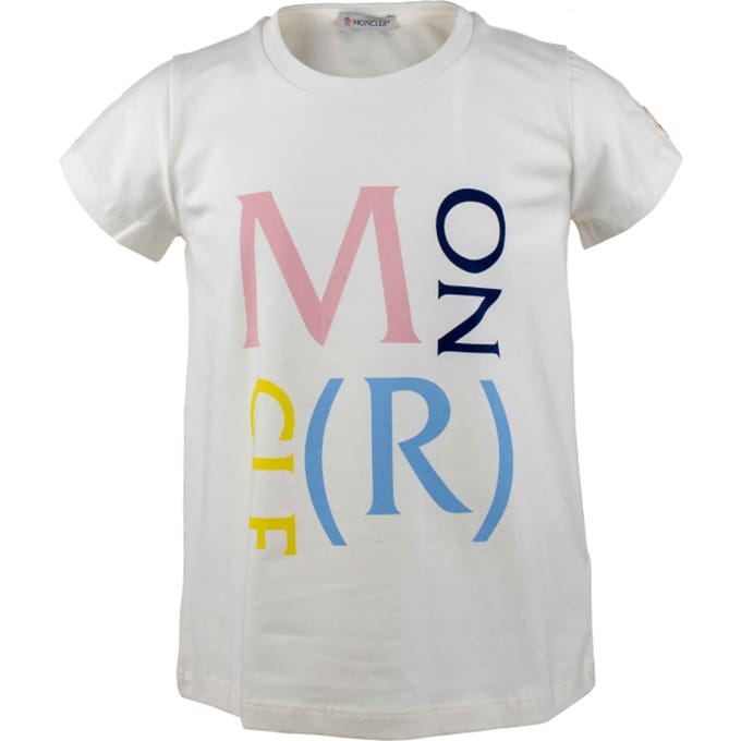 Moncler T-shirt Wit