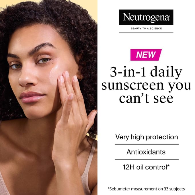 Neutrogena Ultra Sheer Fluide Invisible Solaire Oil Control SPF50+ 50 ml