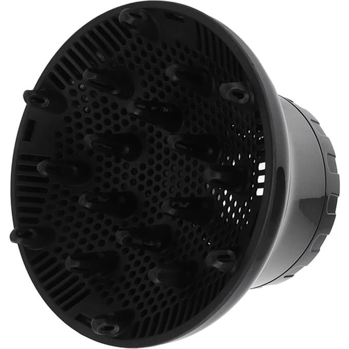 Haardroger Diffuser Universeel Verhoogde Snelle Warmteafvoer Kaliber Opzetstuk Föhn black