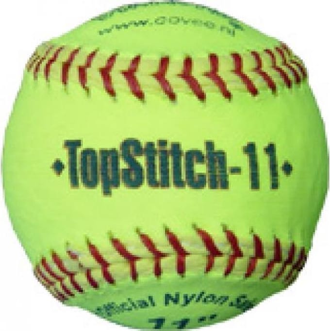 Covee/Diamond CD-TopStitch Softbal 11 inch Nylon Jeugd(1 st.)