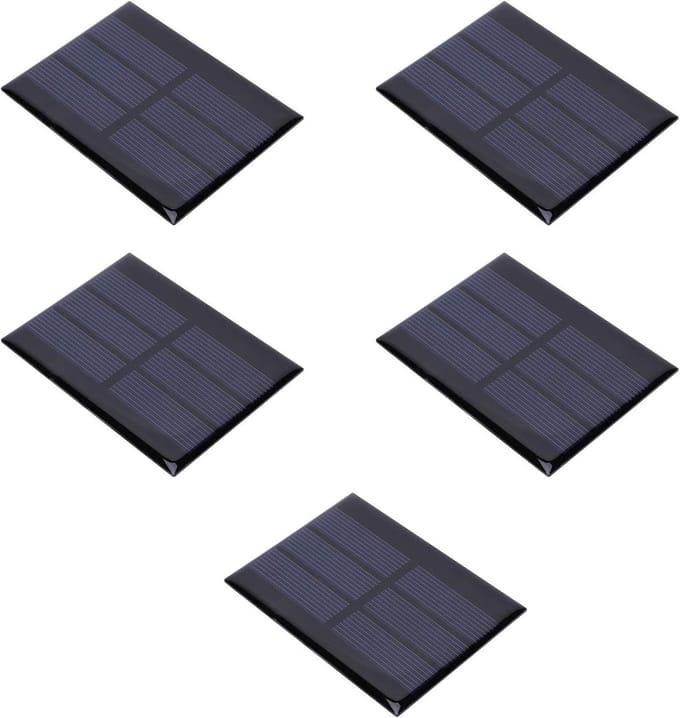 Zonnepaneel Module - Zonnecel Set - Doe-het-zelf Projecten - Waterdichte Verpakking - 2 Watt - Default