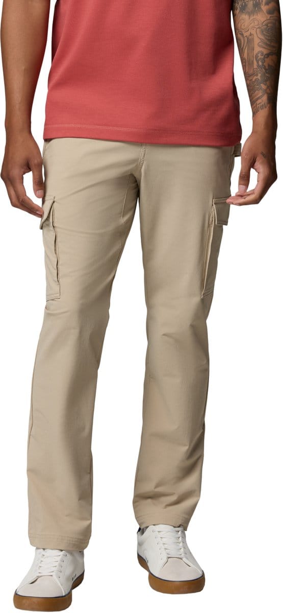 Columbia ROC Tech Cargo Pant, Mannen, Beige, Broek, maat: 32-32